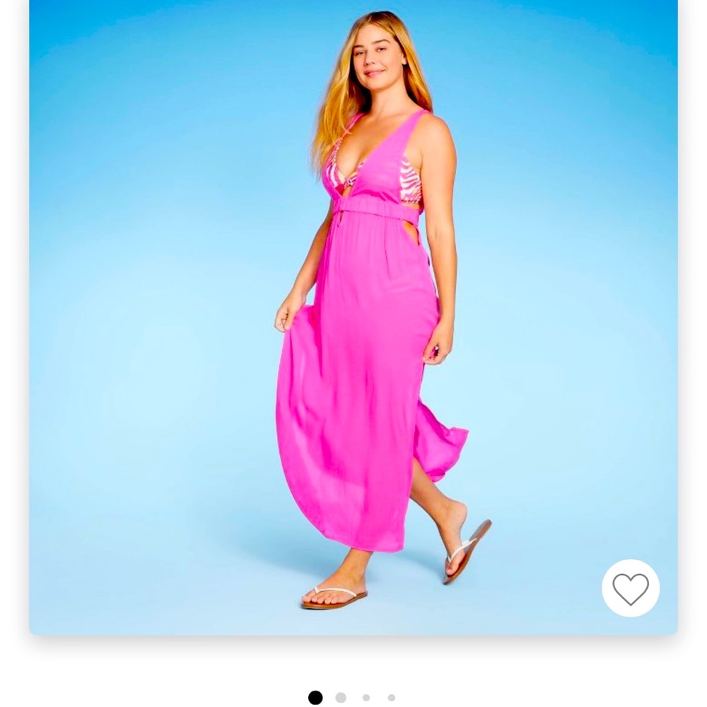 Large. NWT. Dress from Shade & Shore cover up. Sheer. Just stunning